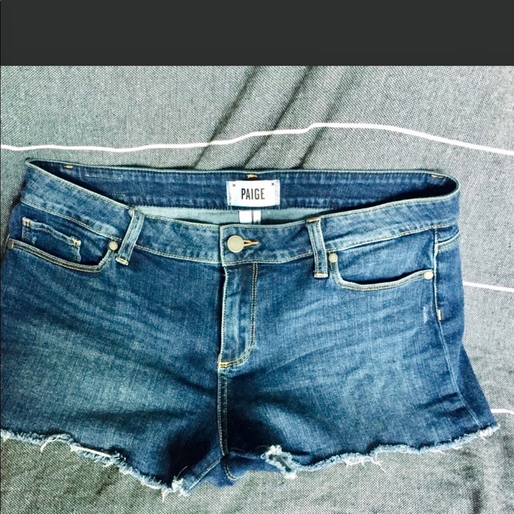 Paige Denim Cut off shorts